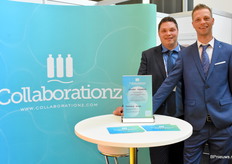 Brothers Carlo and Remco Sluijter where present at the Greentech for Collaborations. Collaborations offers multiple solutions for product filling and packaging.